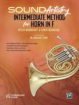 Sound Artistry Intermediate Method for Horn in F F Horn band method book cover